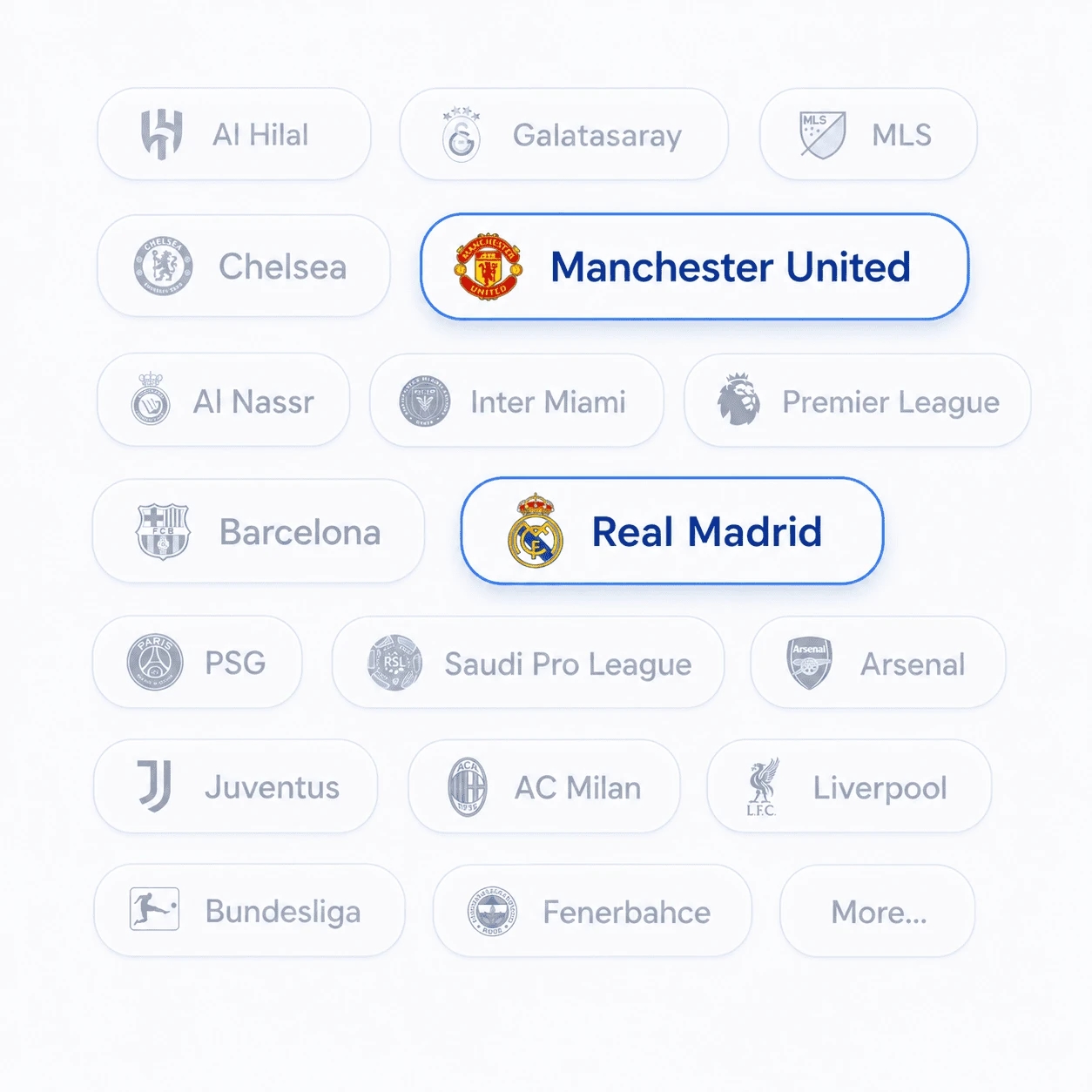 Club selection overload
